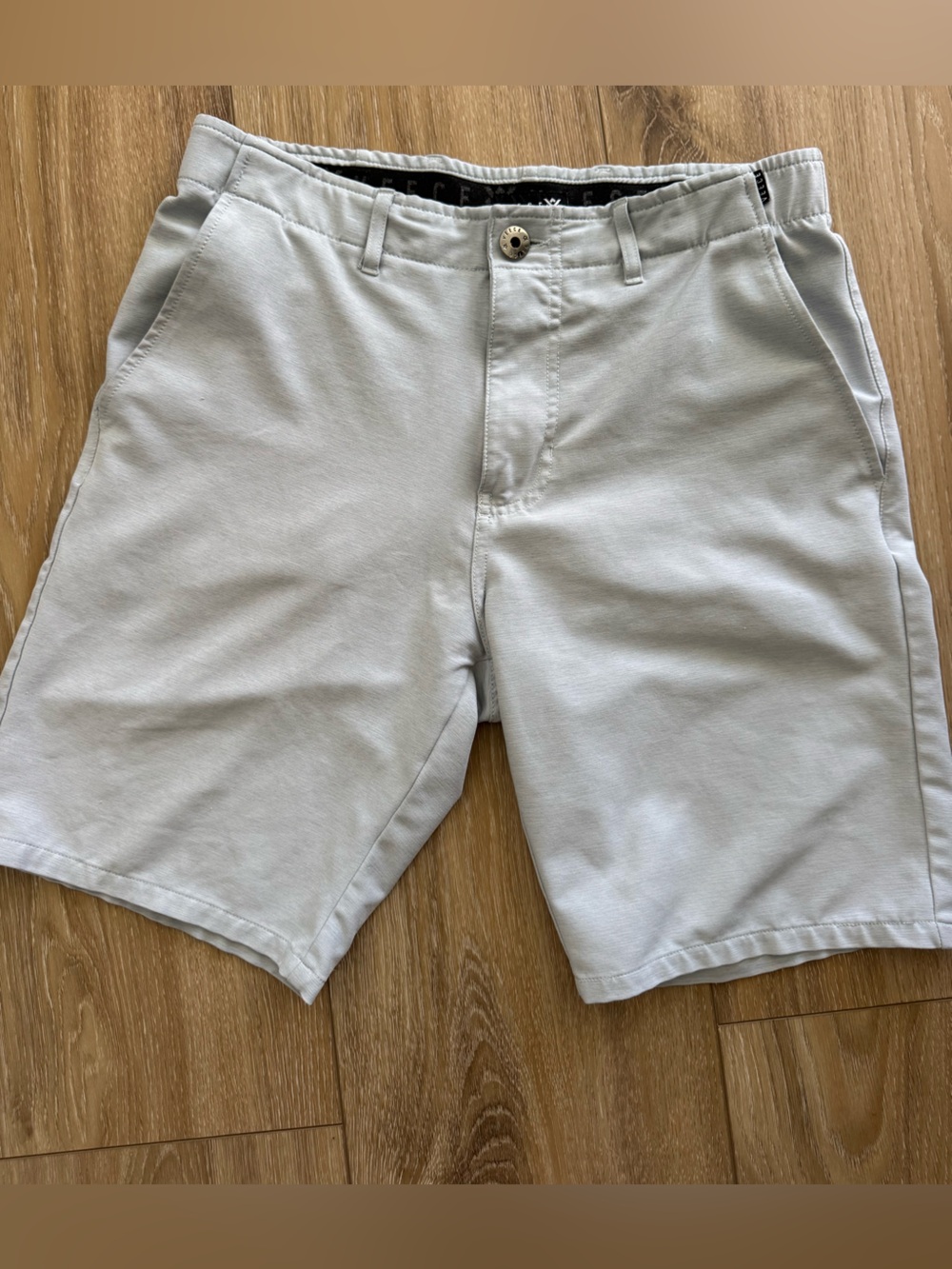 Veece Men's Light Blue Hybrid Type Casual Shorts